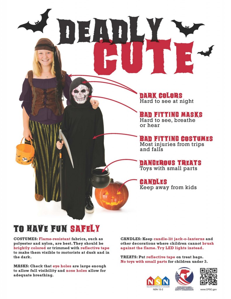Stay safe this Halloween with these tips.